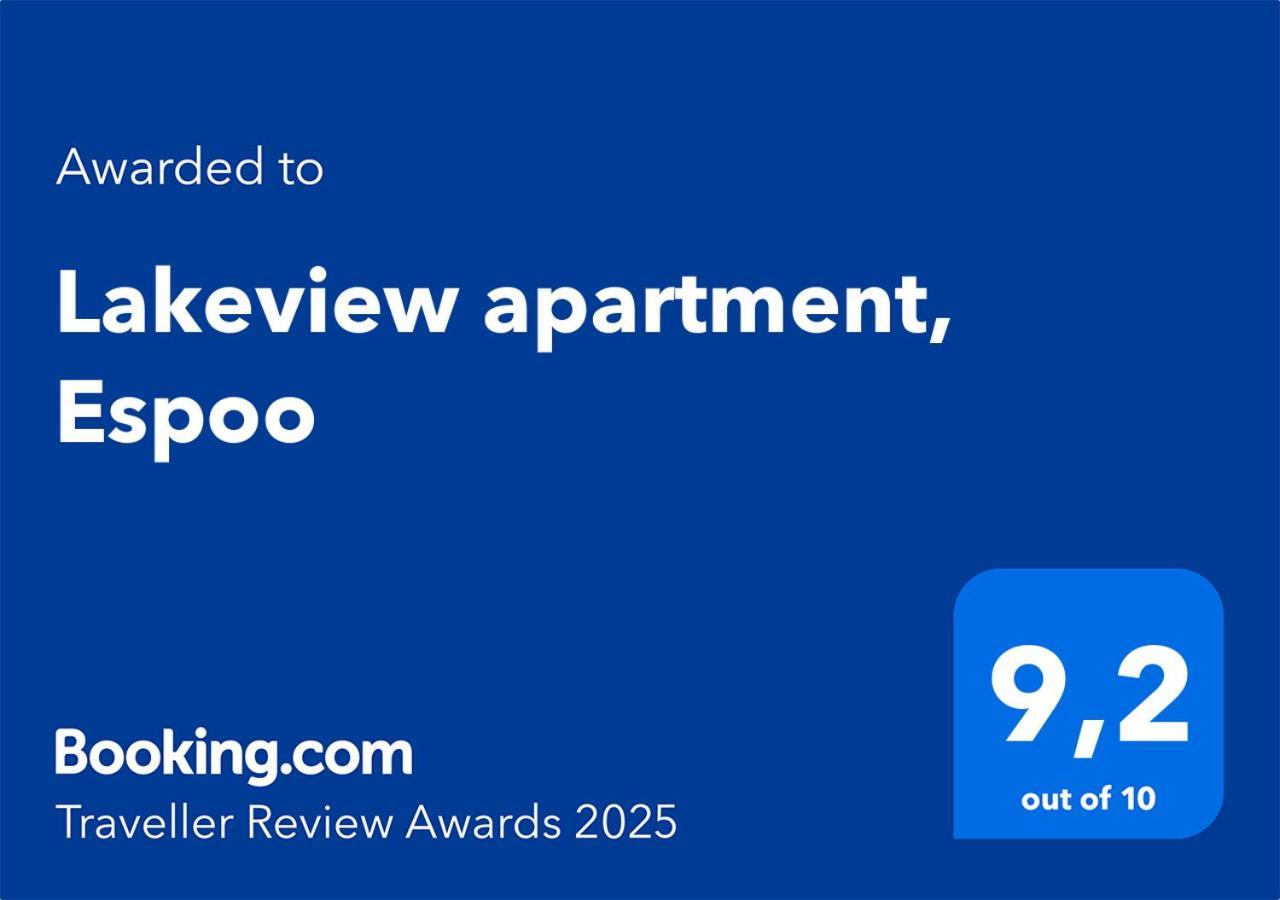 Lakeview Apartment, Esbo Eksteriør bilde